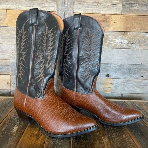 Nocona | Shoes | Noconamens Western Cowboy Boots Bull Hide  display picture 3